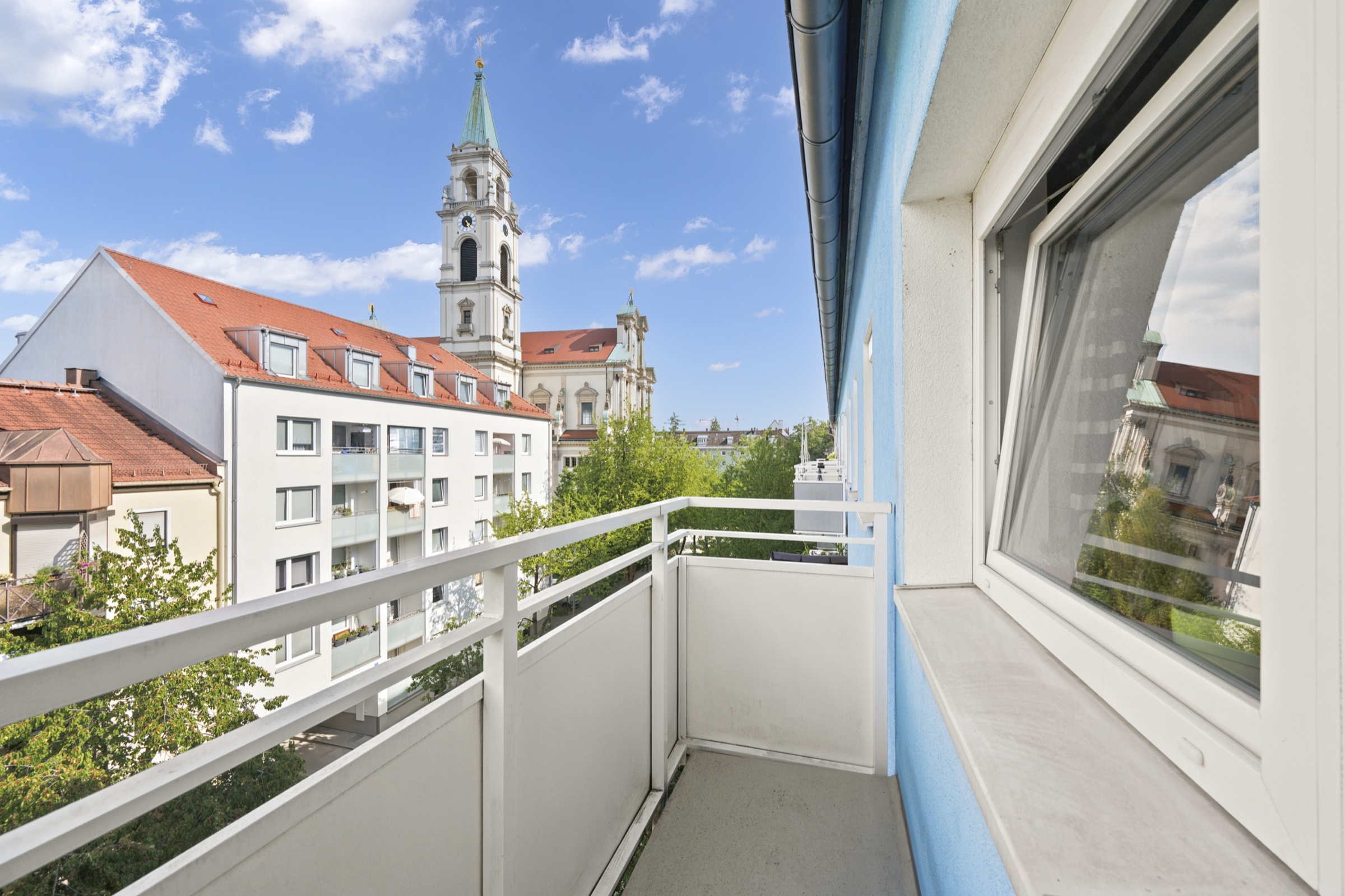 Balkon mit Weitblick, An der Stemmerwiese 3 in München-Sendling – verkauft